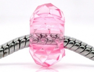 roze acryl bedel pandora-style